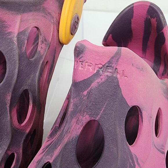 Merrell Kids Size 2 Hydro Moc Water Shoes Purple Pink Slip On Youth - Picture 2 of 9